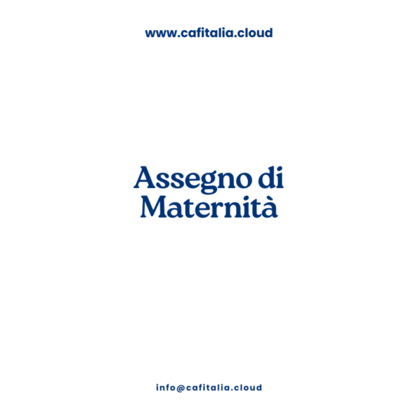 Assegno di Maternità