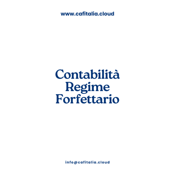 Contabilità Regime Forfettario